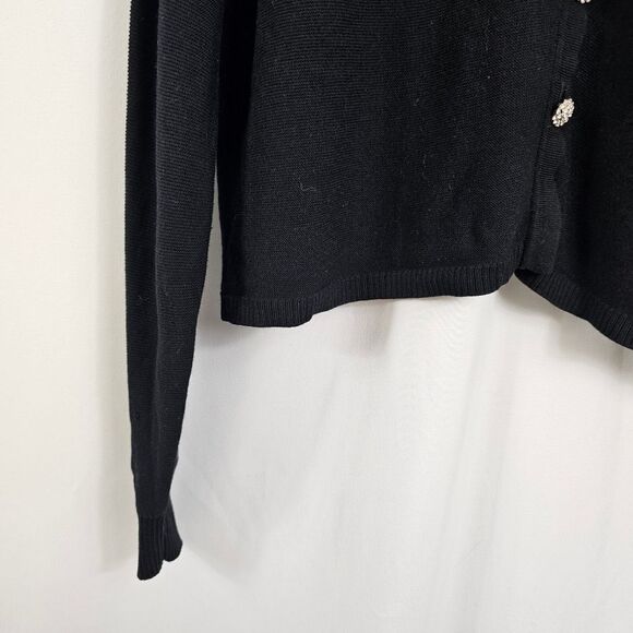 ba&sh Lady Cardigan in Black - Size 1 (Small) - Picture 6 of 11